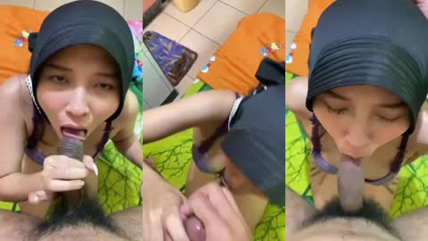 Mahasiswi Malang Jilbab Jago Nyepong
